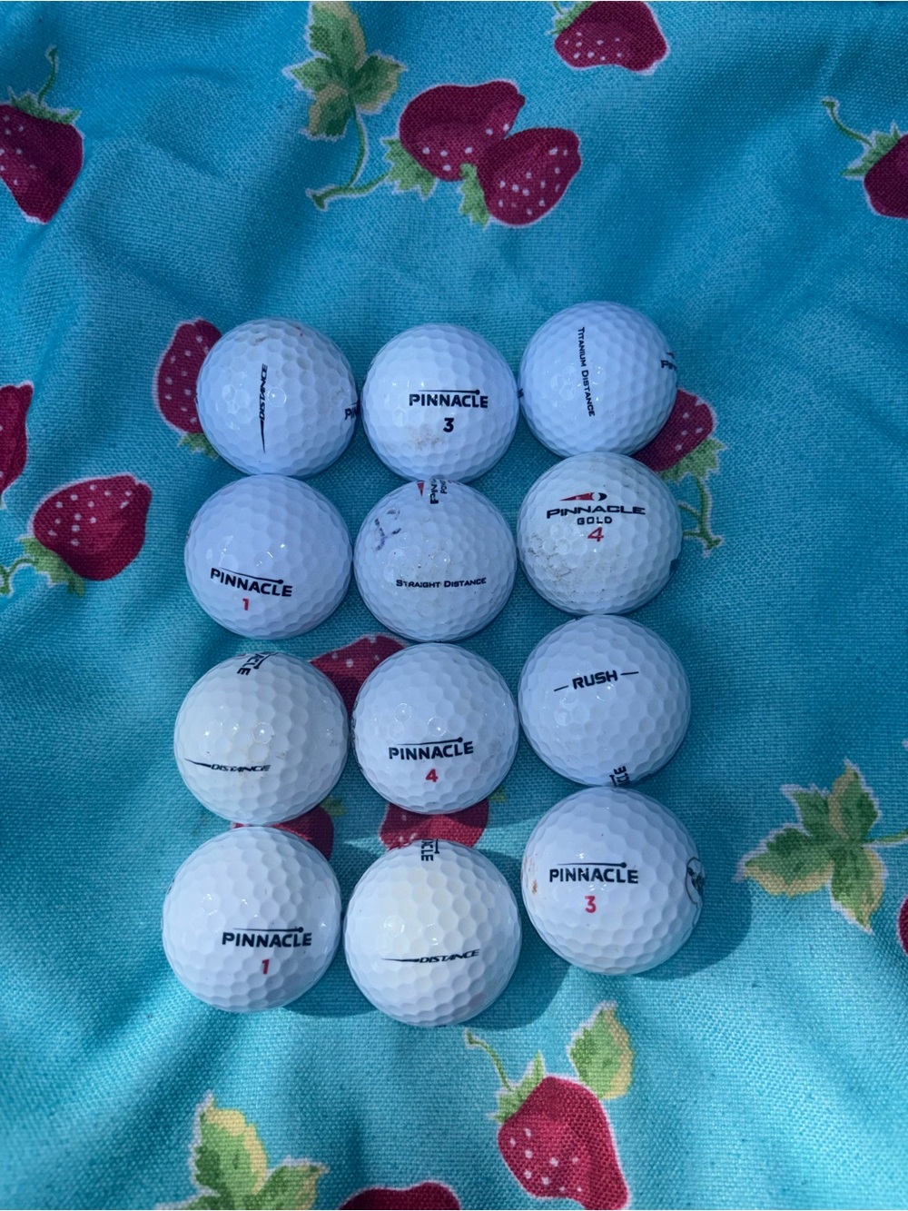 Dozen Pinnacle Golf Balls